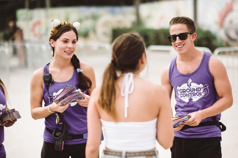 Ground Control volunteers help keep Insomniac events running smoothly (Via Skyler Greene for Insomniac)