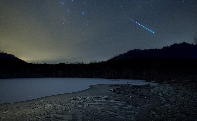 The Geminids, shown here, are usually the prime December shower, but the Ursids are expected to put on a good show. (Thomas Heaton/Creative Commons Flikr) The Geminids, shown here, are usually the prime December shower, but the Ursids are expected to put on a good show. (Thomas Heaton/Creative Commons Flikr)