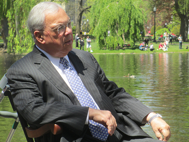 Tom Menino, Boston's first Italian-American mayor, was diagnosed with advanced cancer in February. (Craig Michaud/Creative Commons)