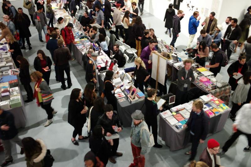 The LA Art Book Fair attracted hundreds of art lovers last weekend. (Vaan/Printed Matter, Inc.)