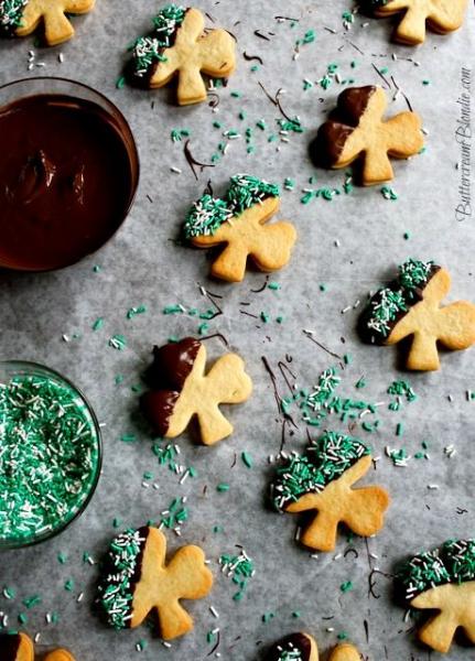 Baileys infused cookies are the perfect way to celebrate Saint Patricks Day (Leisha Shigenaga/Pinterest).