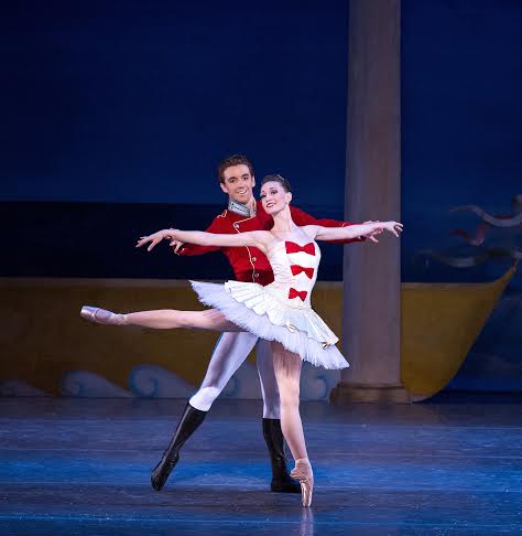 Allynne Noelle and Ulrik Birkkjaer perform as Marie and Her Prince (Photo by Reed Hutchinson)