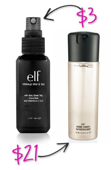 Makeup setting spray helps to hold your look in place (youtubeguruconfessions/tumblr).