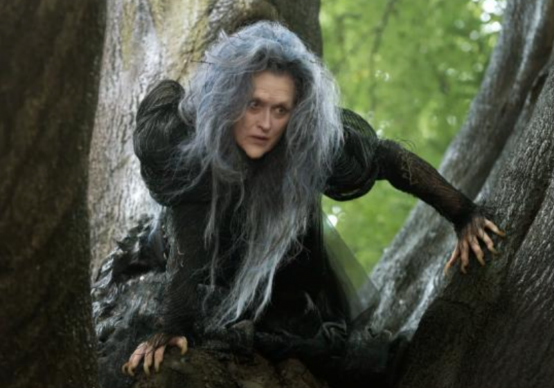 Meryl Streep as The Witch (@ThePlaylist/Twitter)