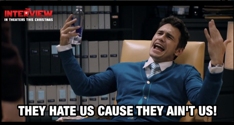 James Franco plays Dave Skylark, a bumbling talk show host (@TheInterview/Twitter) James Franco plays Dave Skylark, a bumbling talk show host (@TheInterview/Twitter)
