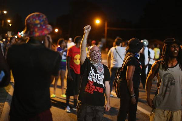 Protesters took to the streets of major cities on Monday after a white officer was cleared in the death of Michael Brown. (Debra Sweet/Creative Commons)