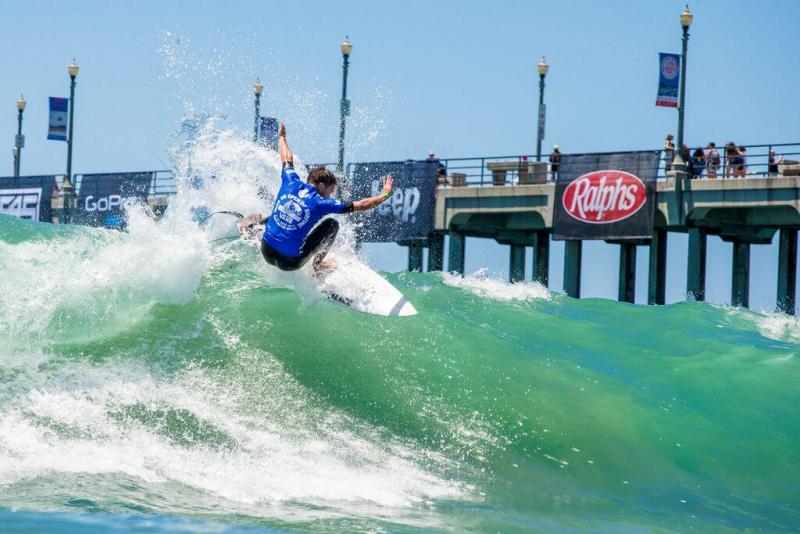US Open of Surfing in Huntington Beach. (@usopensurf/Twitter)