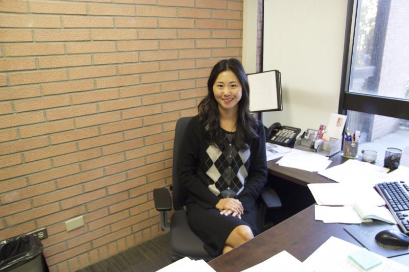 Esther Lee, associate director of OIS. (Belinda Cai/Neon Tommy)