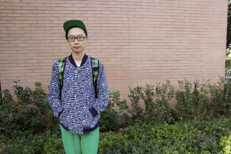 Jian Jun Li, architecture student. (Belinda Cai/Neon Tommy)