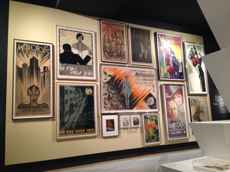 Film posters from the 1920s and early 1930s. (by Iqbal Al-Sanea)
