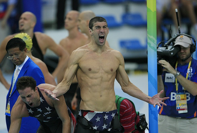 Michael Phelps (Marco Paköeningra/Flickr)