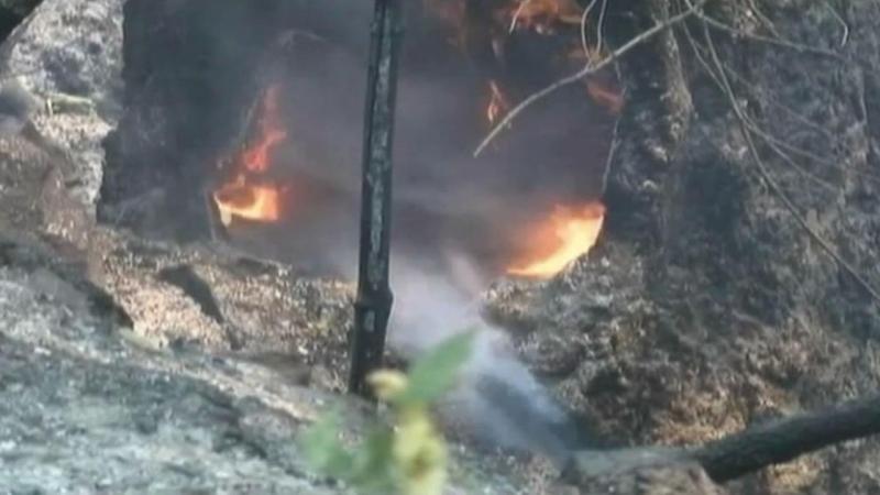 The Happy Camp Complex wildfire has been burning for three weeks. (Image courtesy of ABC News)