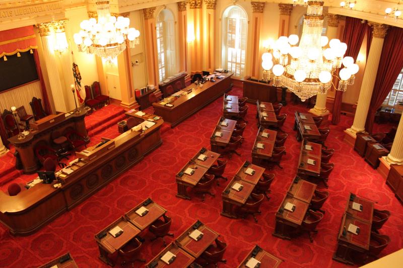 California State Senate. (Wikipedia Commons)