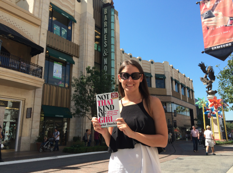 Connie Eales said she liked the show 'Girls' by Lena Dunham and figured she would like her book too. (Jessica Harrington/Neon Tommy)