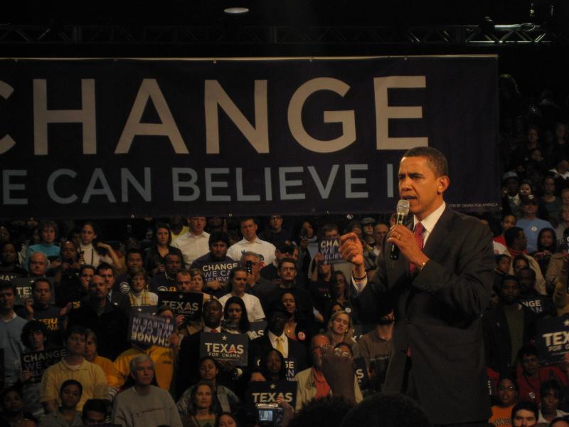 Obama would have been an unlikely visitor to Houston, TX this time round. (WikiCommons)