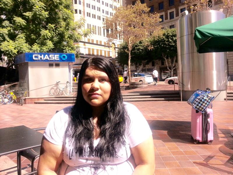 Cerritos College student, Karina Soto. "It just didn't seem like the right thing to do." (David Hodari) Cerritos College student, Karina Soto. "It just didn't seem like the right thing to do." (David Hodari)