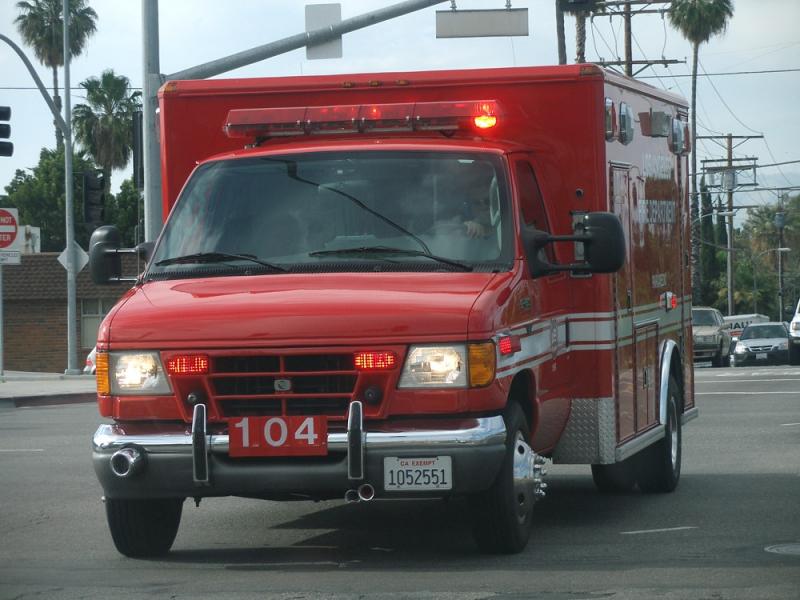L.A.F.D. paramedics rushed Griggley to a nearby hospital (Wikicommons)