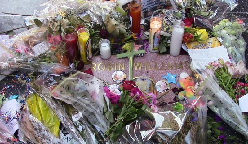 Robin Williams' Star on The Hollywood Walk of Fame, Los Angeles (Hillary Jackson/Neon Tommy)