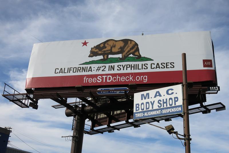 California has the second-highest syphilis rate of all 50 states. (Signe Okkels Larsen/Neon Tommy)