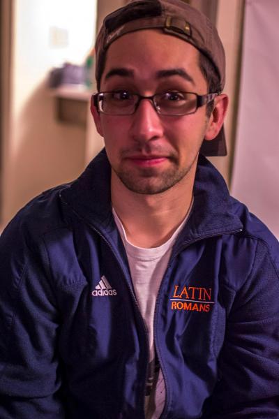 Juan Martinez, 26, fully supports the wage increase plan because it will help him meet rent responsibilities. (Jordan Plaut/Neon Tommy)