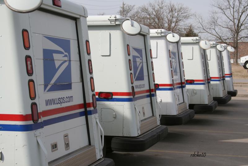 USPS was hacked in September, compromising employee and customer data. (Ron Doke/Flickr)