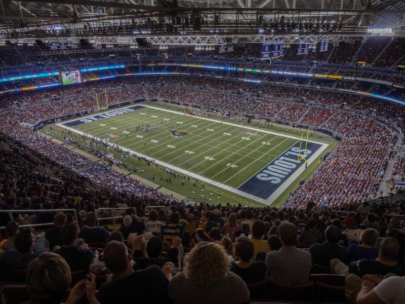 The Rams' owner has proposed building a new stadium in Los Angeles, Calif. and moving the team (Paul Sableman/Flickr). The Rams' owner has proposed building a new stadium in Los Angeles, Calif. and moving the team (Paul Sableman/Flickr).