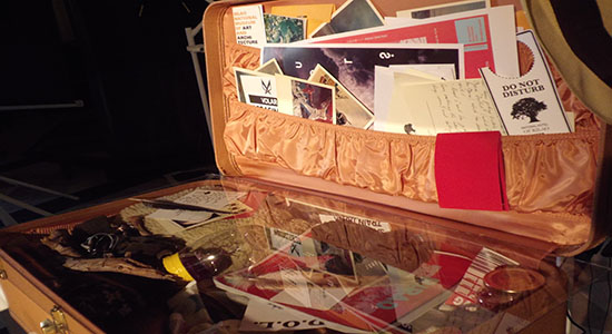 The suitcase contains several diverse items from Rilao(Amanda Scurlock/Neon Tommy) The suitcase contains several diverse items from Rilao(Amanda Scurlock/Neon Tommy)