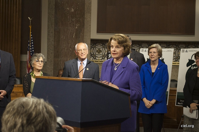 Sen. Dianne Feinstein (CIEL Photostream/Creative Commons)