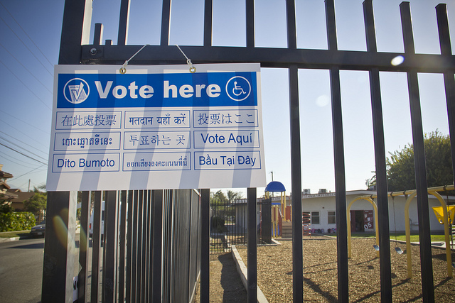 Polling Place (Neon Tommy)