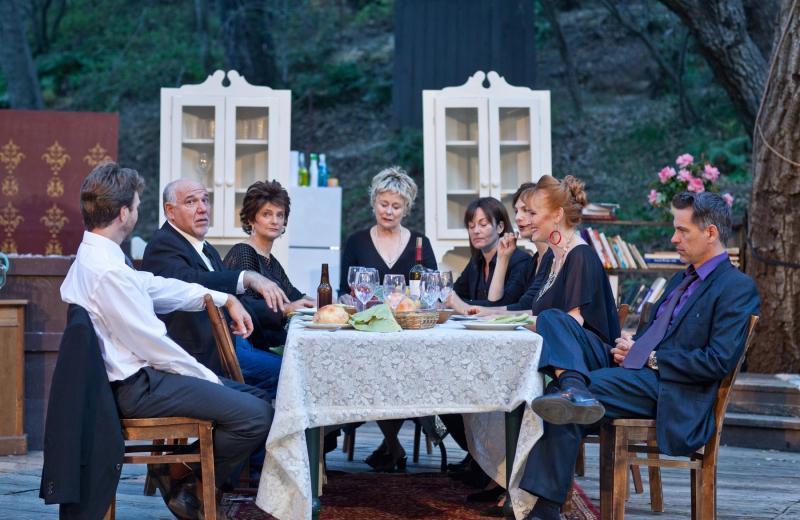 Osage County" at the Theatricum Botanicum. Photo by Miriam Geer. Osage County" at the Theatricum Botanicum. Photo by Miriam Geer.