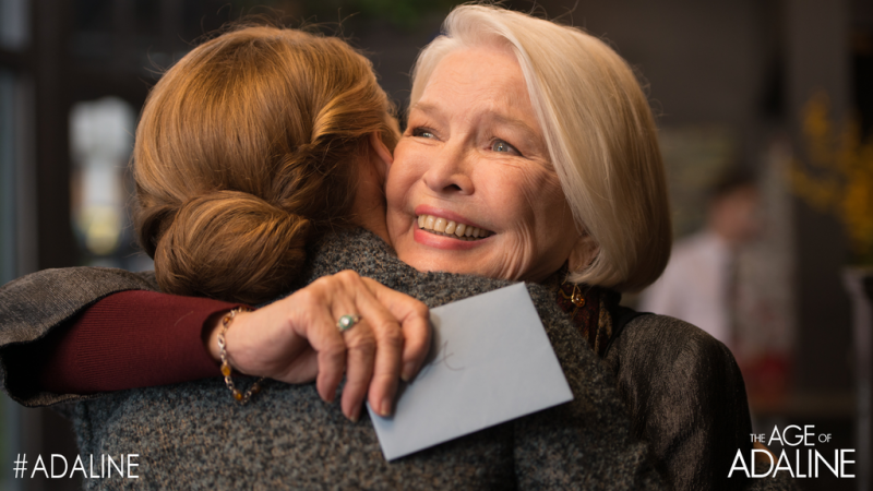 The amazing Ellen Burstyn plays — can you believe it? — Lively's daughter. (Twitter/@AgeofAdaline)