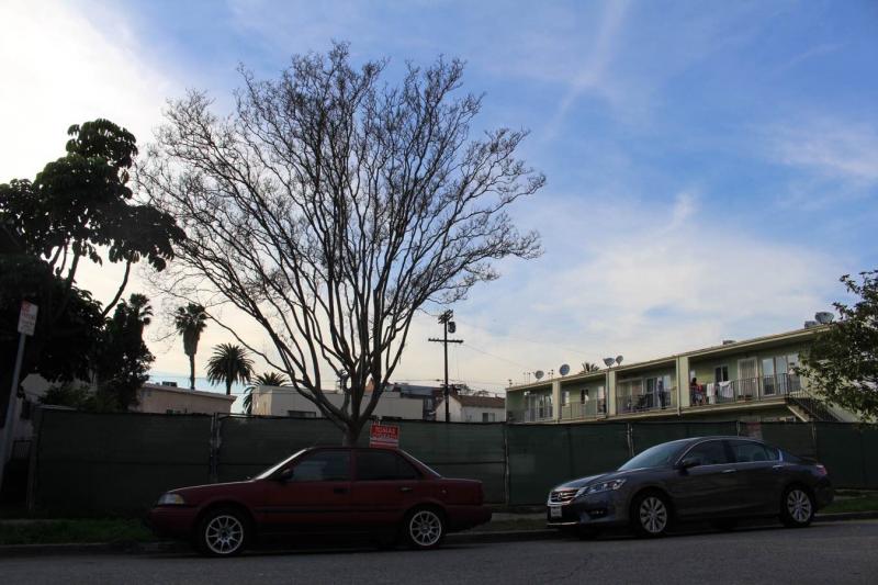 Construction sites are a common eyesore in neighborhoods in District 4. Photo by Matt Lemas.