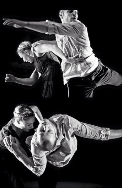 Genevieve Carson and Nick Heitzeberg in "Unravel" (Photo by Taso Papadakis) Genevieve Carson and Nick Heitzeberg in "Unravel" (Photo by Taso Papadakis)
