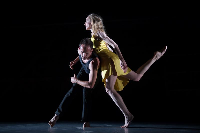 Wendy Whelan and Brian Brooks perform "First Fall" (Photo by Christopher Duggan )