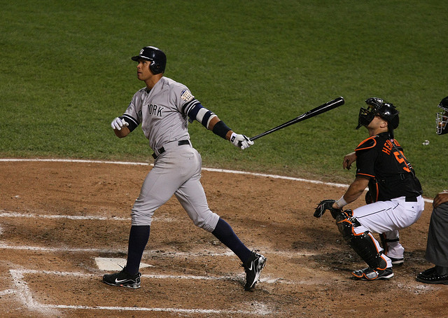 Rodriguez must be able to remind Yankee fans of his glory days in order to earn his way back into the heart of New York (Keith Allison/ Flickr)