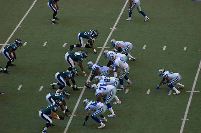 The Eagles and Cowboys sit atop the NFC East. (Billy Bob Bain/Flickr) The Eagles and Cowboys sit atop the NFC East. (Billy Bob Bain/Flickr)