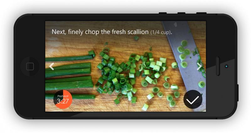 Using the right photos in a SideChef recipe can really simplify the instructions. (SideChef)