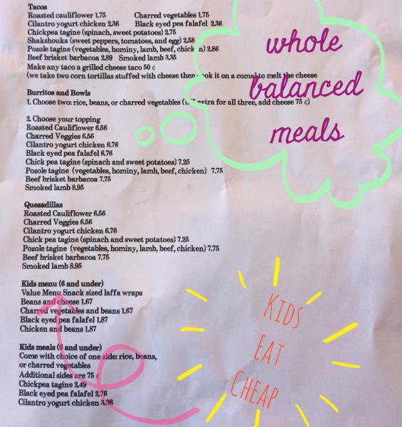 Revolutionary offers whole, balanced meals at fast-food prices. (Sara Tiano/Design courtesy of A Beautiful Mess) Revolutionary offers whole, balanced meals at fast-food prices. (Sara Tiano/Design courtesy of A Beautiful Mess)