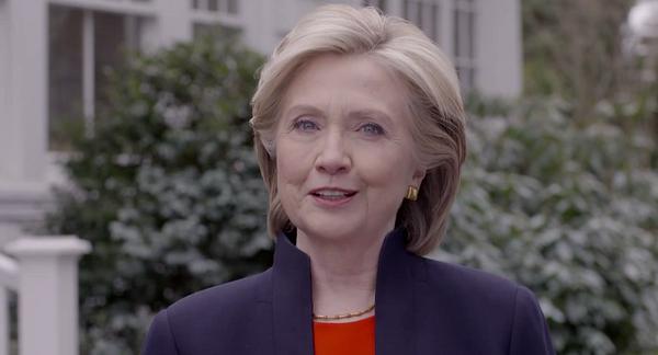 Hillary Rodham Clinton is the first to enter the Democratic primary race for the 2016 presidential nomination. (@eonline/Twitter ) Hillary Rodham Clinton is the first to enter the Democratic primary race for the 2016 presidential nomination. (@eonline/Twitter )