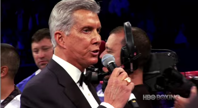 Legendary boxing announcer Michael Buffer (HBO).