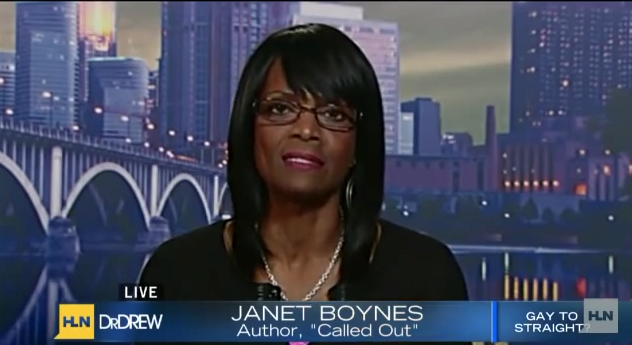 Conversion therapy activist Janet Boynes on "Dr. Drew" (Courtesy of HLN)