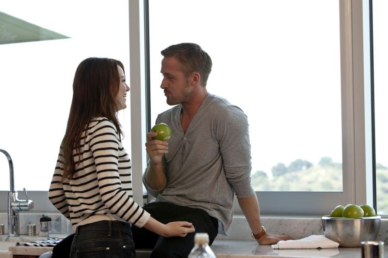 Ryan Gosling and Emma Stone prove that sometimes opposites attract (Carousel Productions). Ryan Gosling and Emma Stone prove that sometimes opposites attract (Carousel Productions).