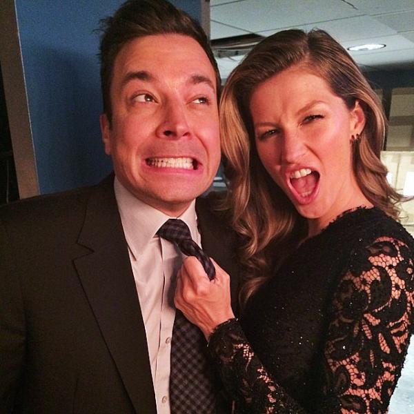 Gisele made an apperance on "Late Night with Jimmy Fallon" earlier this year ( Twitter @giseleofficial) Gisele made an apperance on "Late Night with Jimmy Fallon" earlier this year ( Twitter @giseleofficial)