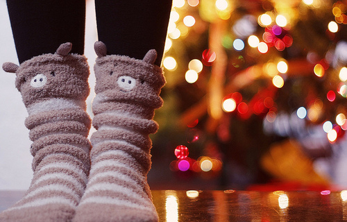 Fuzzy socks (@lilyypumpkin/Tumblr)