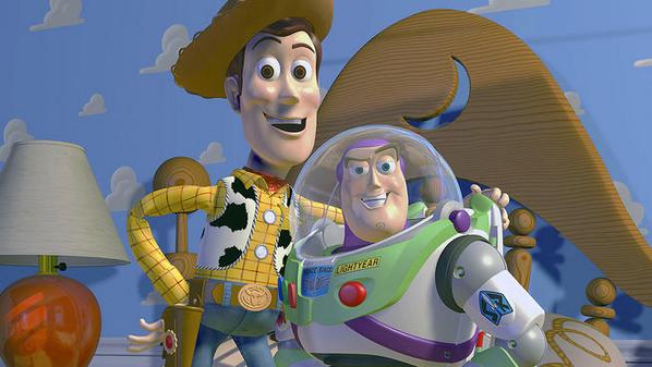 Woody and Buzz (Twitter, @independent)