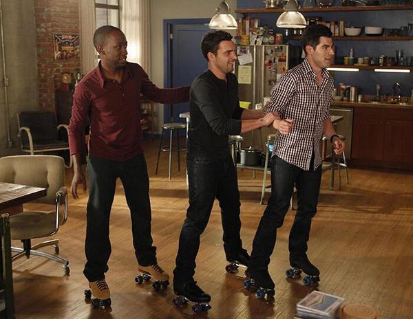 Winston, Nick and Schmidt (Twitter, @NewGirlOnFox)