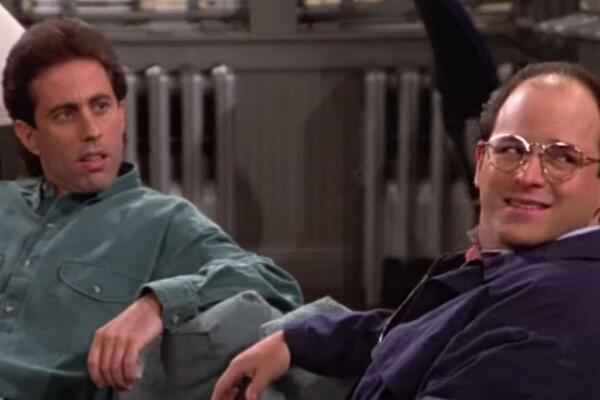 Jerry and George (Twitter, @MirrorTV) Jerry and George (Twitter, @MirrorTV)