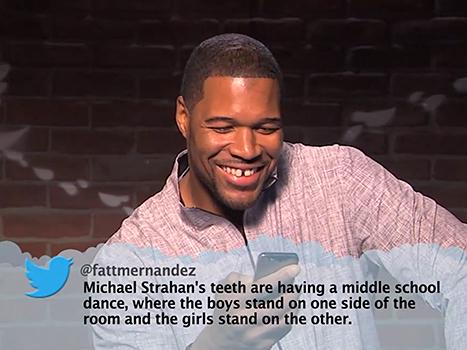 Michael Strahan Mean Tweet (Twitter/ @jheil1208)