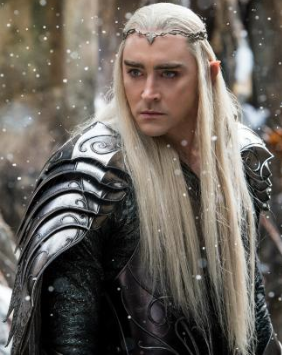 Perfectly straight white hair only happens in a fantasy world (@TheWrap/Twitter).