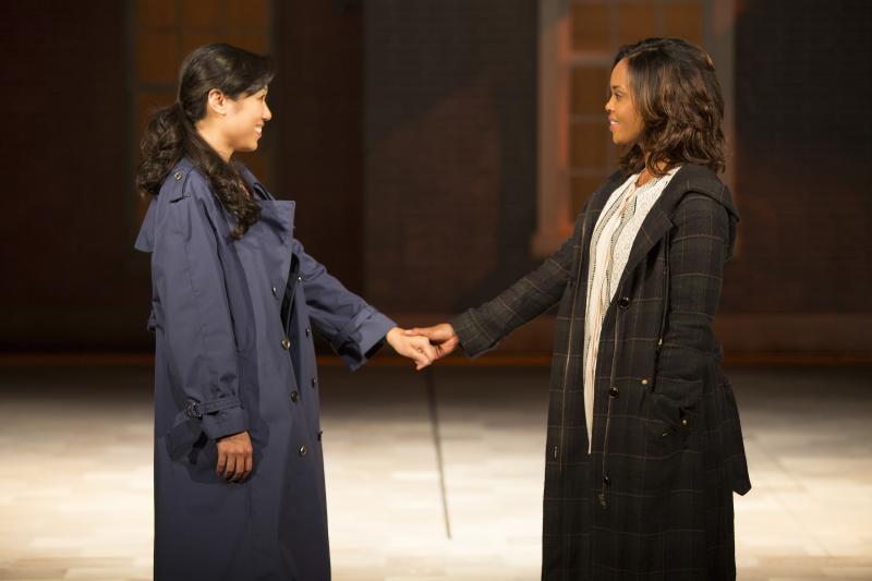 Angela Lin and Sharon Leal in "Stop Kiss" (Photo by Jim Cox)